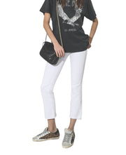 R13 Kick Women Jeans 30 Bootcut Fit Zip Fly Casual Ankle Bale White RRP€526