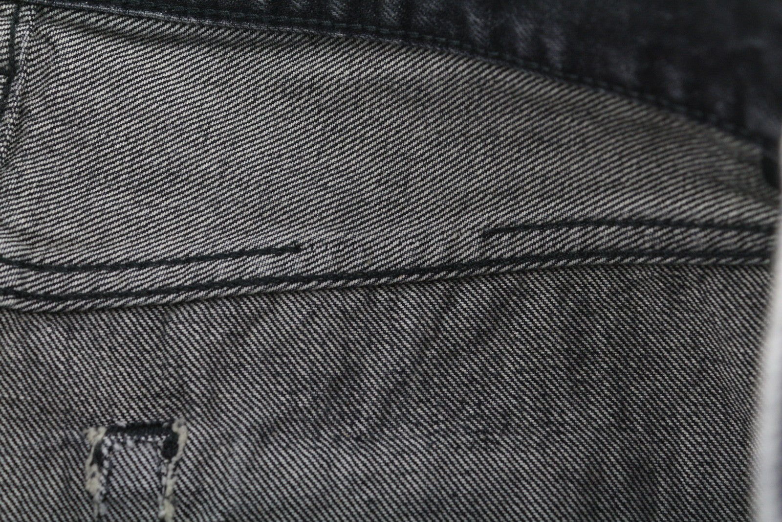 R13 Boyfriend Women Jeans 27 Distress Washed Ankle Cropped Eberit Black RRP€595