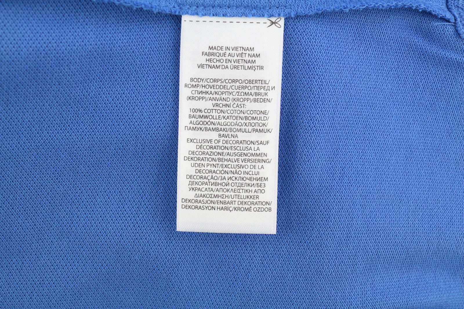 RALPH LAUREN Classic Fit Men T-Shirt L Blue Short Sleeve Polo Neck Stretch