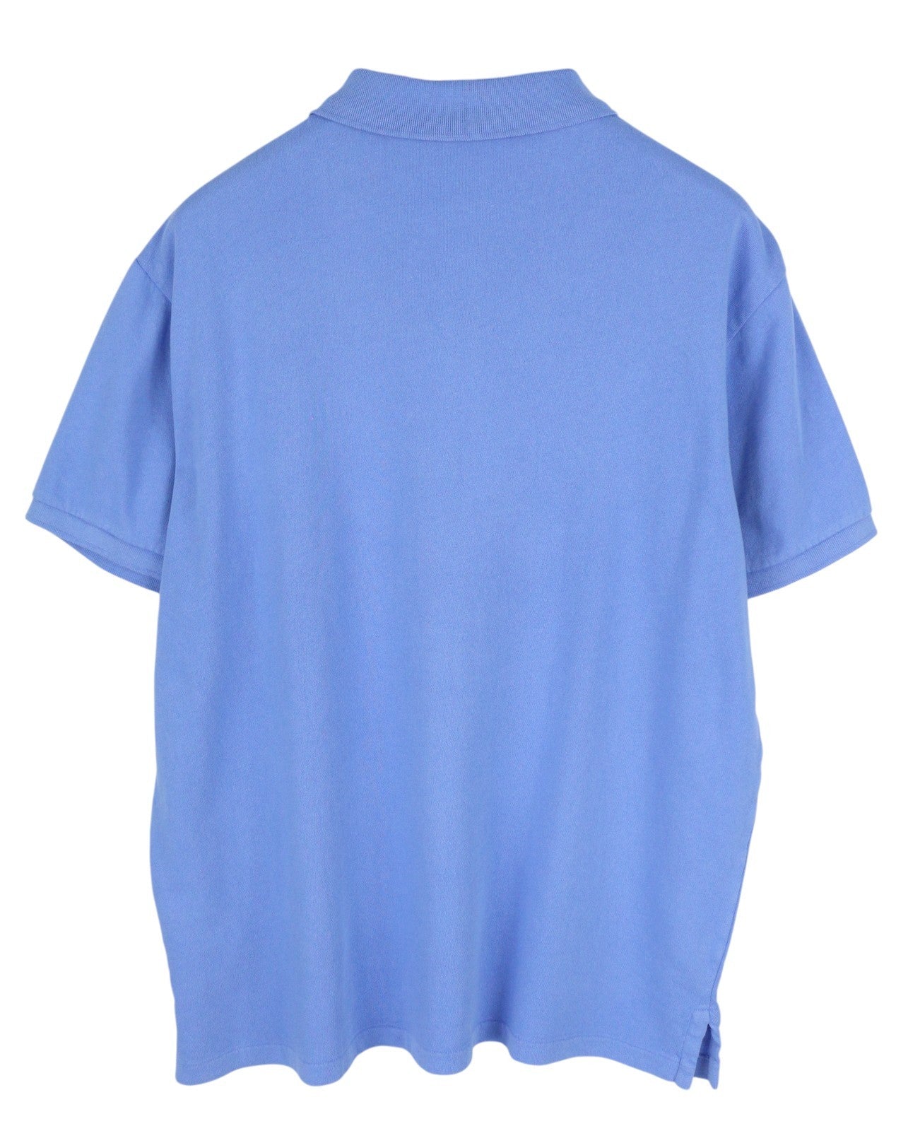 RALPH LAUREN Men T-Shirt XL Blue Short Sleeved Polo Neck Stretch RRP€145