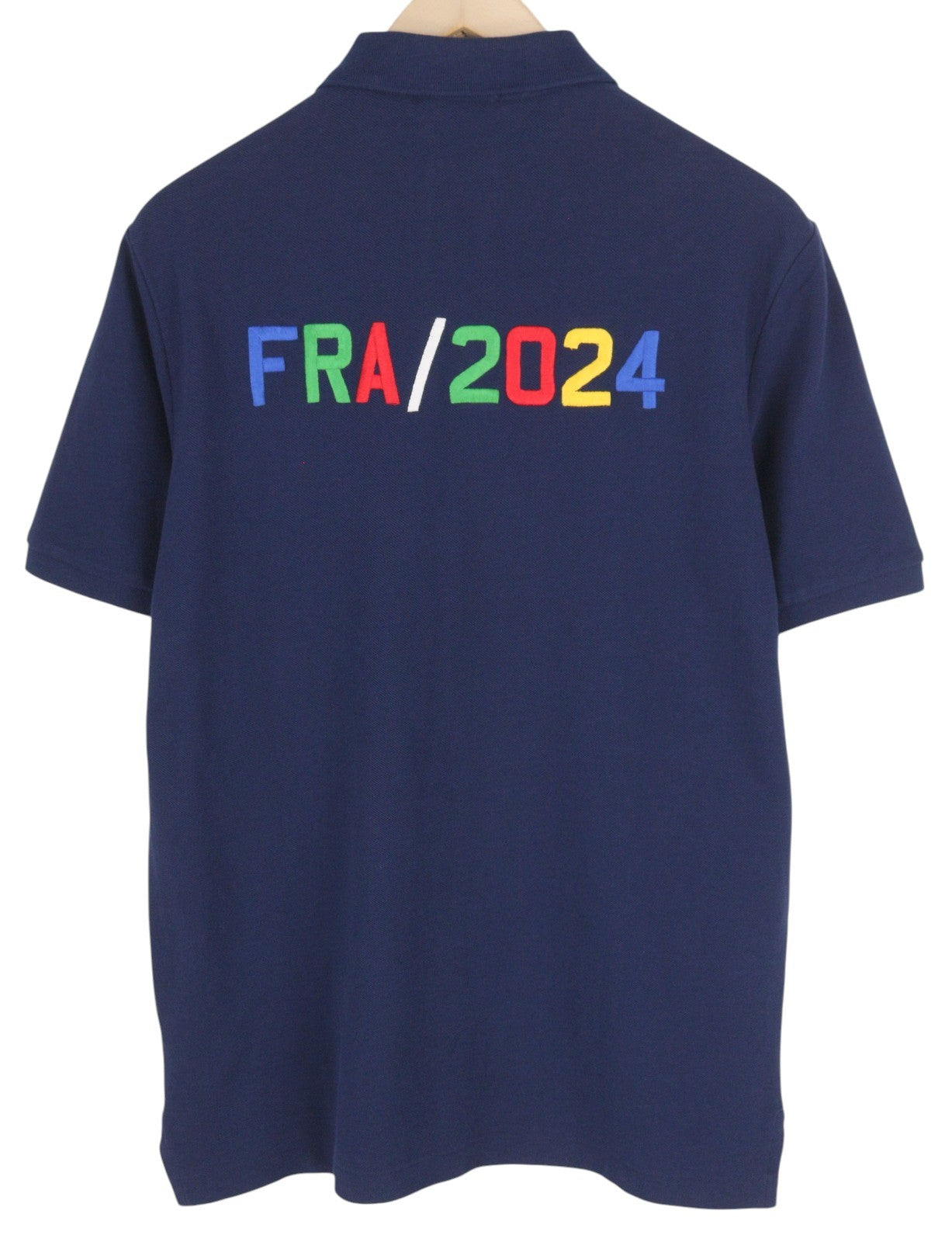 RALPH LAUREN Classic Fit Men T-Shirt S Blue Short Sleeve Embroidered Logo Polo