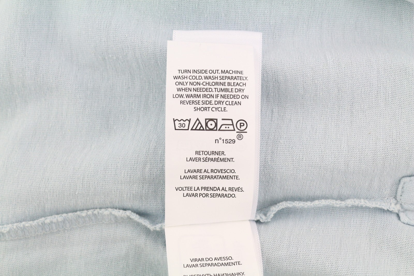 RALPH LAUREN Men T-Shirt XL Blue Linen Blend Short Sleeved Logo Polo RRP€169