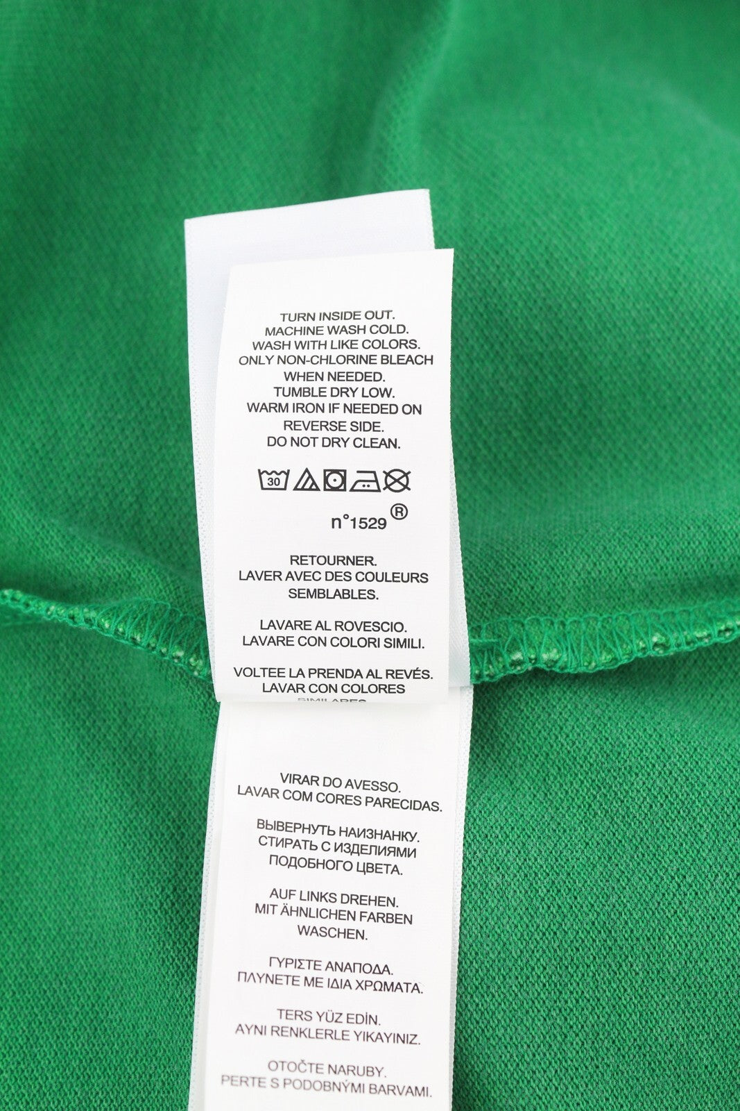 RALPH LAUREN Classic Fit Men T-Shirt L Green Short Sleeved Multi Polo RRP€200