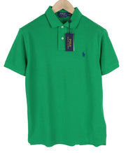 RALPH LAUREN Custom Slim Fit Men T-Shirt M Green Short Sleeved Polo RRP€125