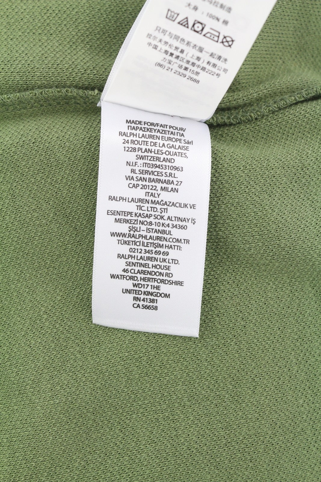 RLX RALPH LAUREN Men T-Shirt S Green Short Sleeve Polo Neck Wicking RRP$240