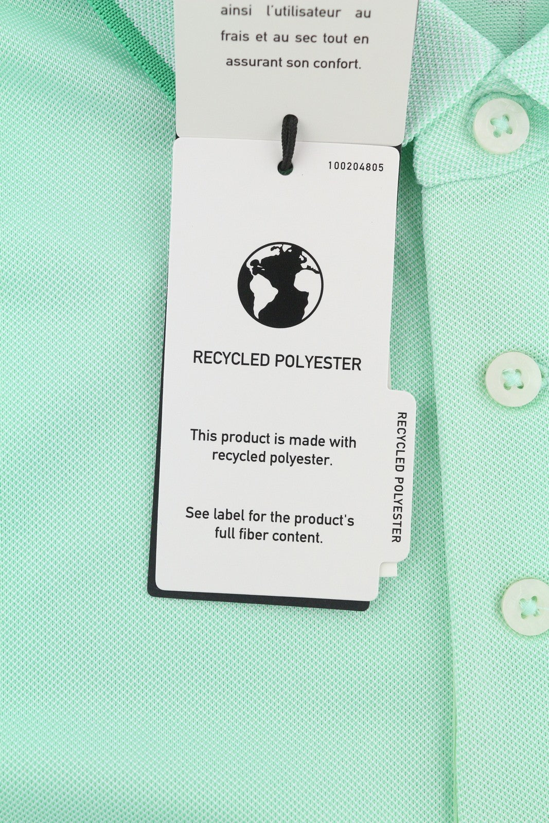 RLX RALPH LAUREN Golf Men T-Shirt L Green Short Sleeve Polo Neck Logo Wicking