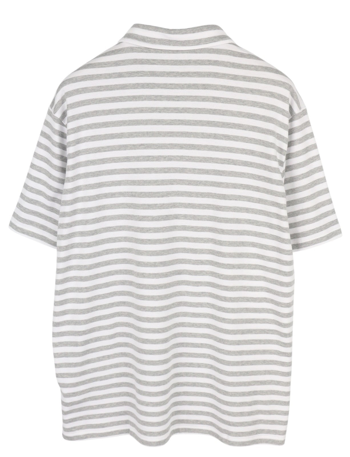 RALPH LAUREN Classic Fit Men T-Shirt L Short Sleeve Polo Neck Striped Logo