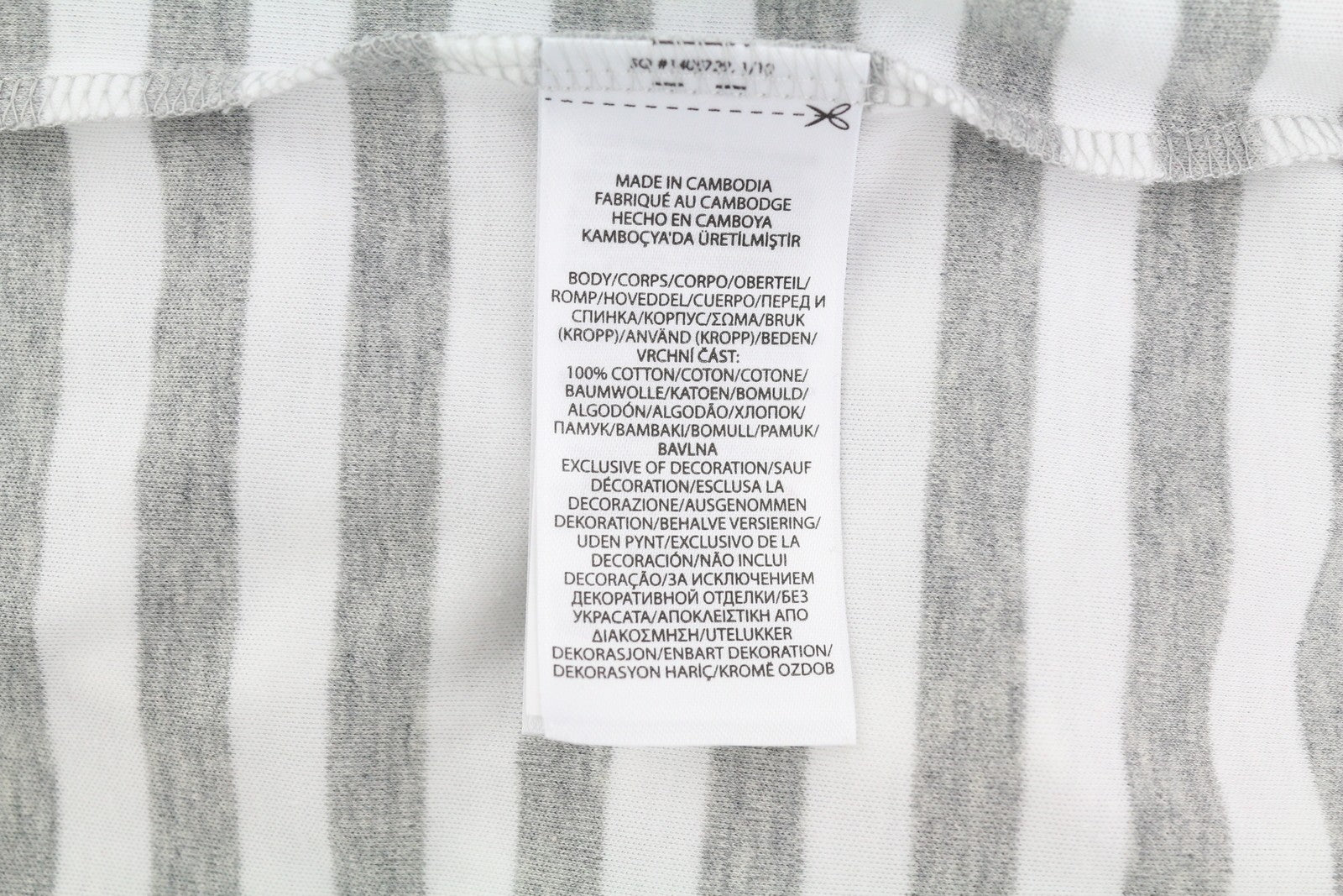 RALPH LAUREN Classic Fit Men T-Shirt L Short Sleeve Polo Neck Striped Logo