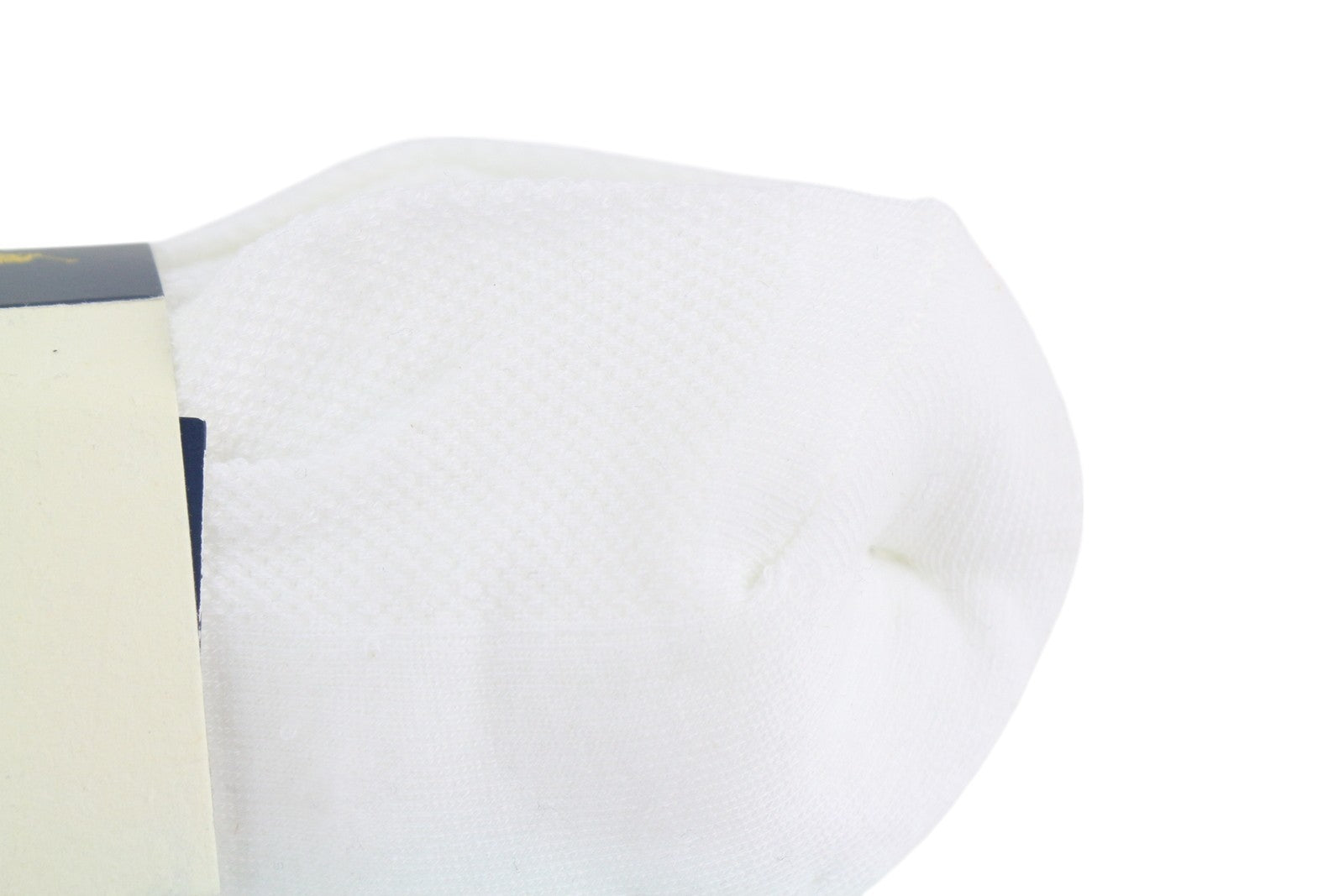 RALPH LAUREN Men Socks OS White Embroidered Logo Low Cut Unisex 6 Pairs