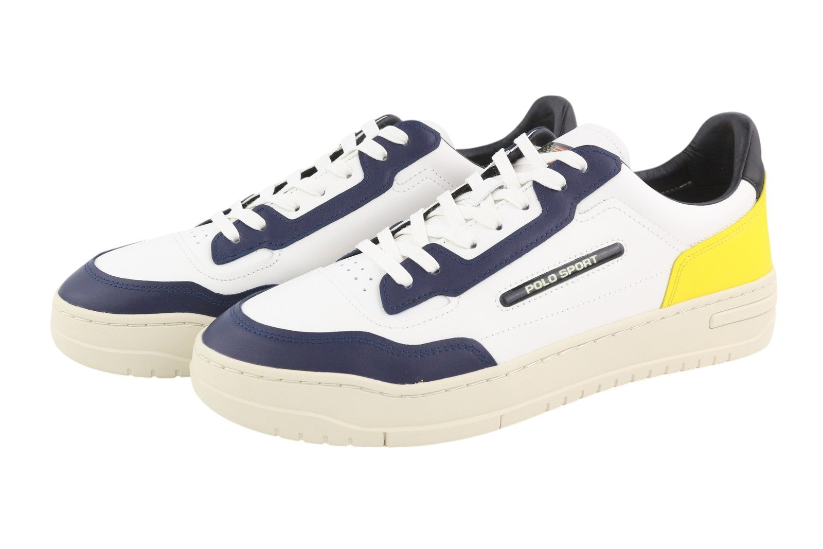 RALPH LAUREN SPORT PS 300-SK-LTL Men Sneakers EU45 Leather Trainers RRP€130