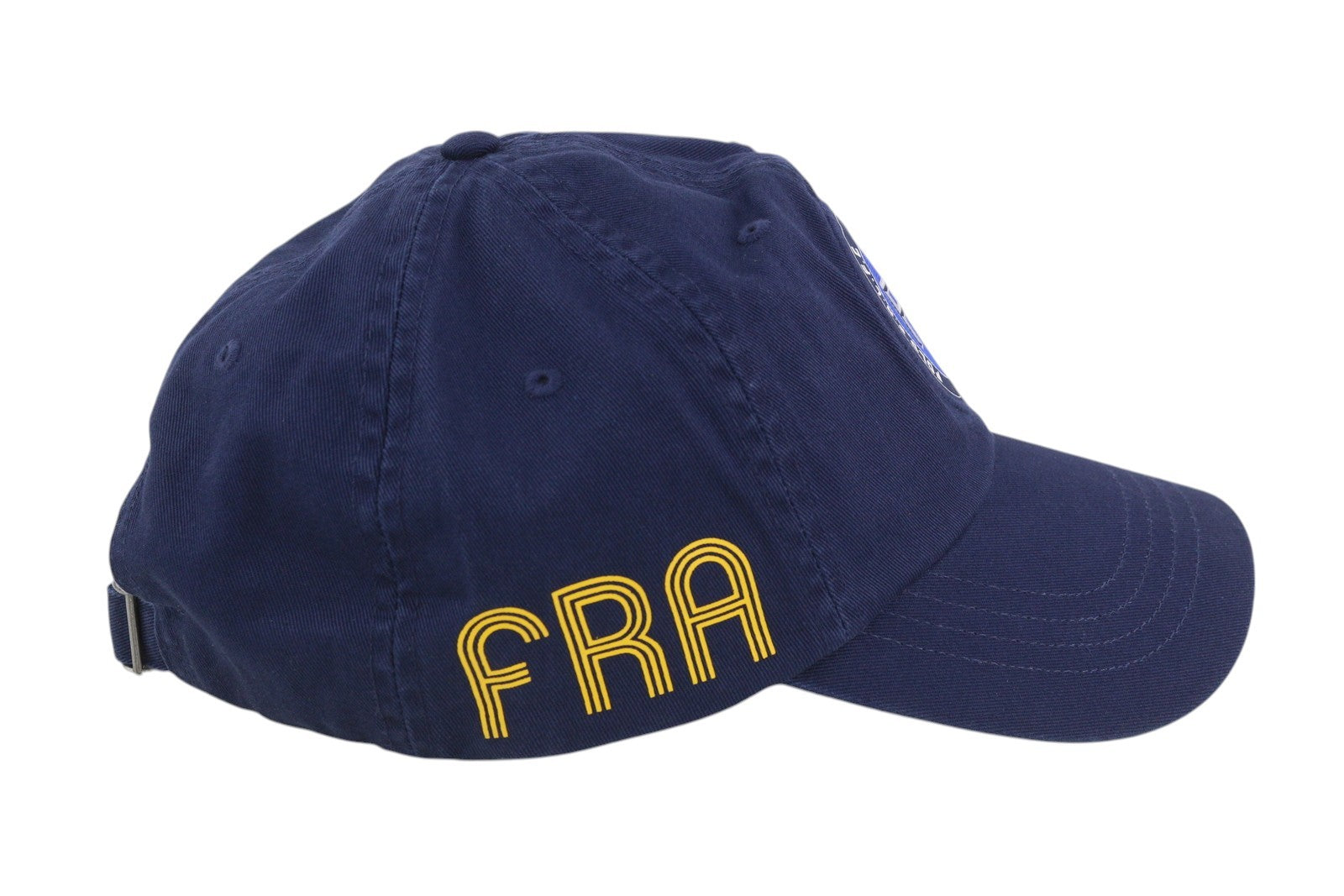 RALPH LAUREN Men Cap 59 CM Dark Blue FRA P.R.F.C. Logo Baseball RRP$90