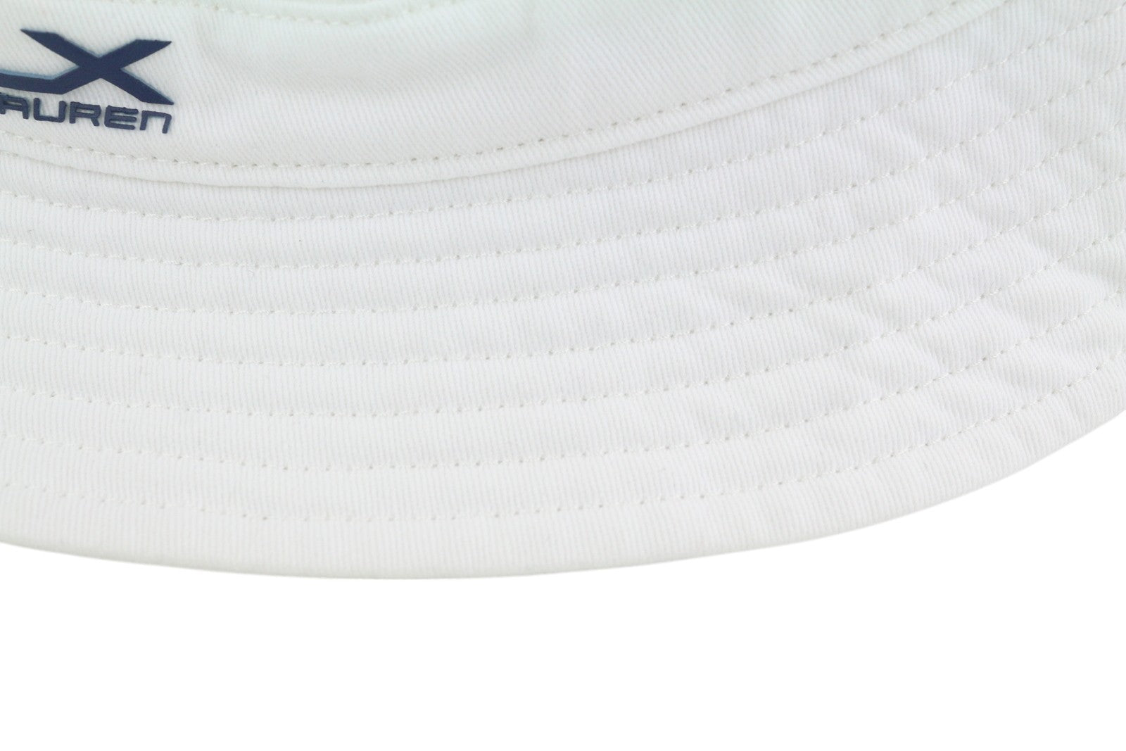 RLX RALPH LAUREN Golf Women Cap 57 CM White Unisex Patch Logo Bucket Hat Casual