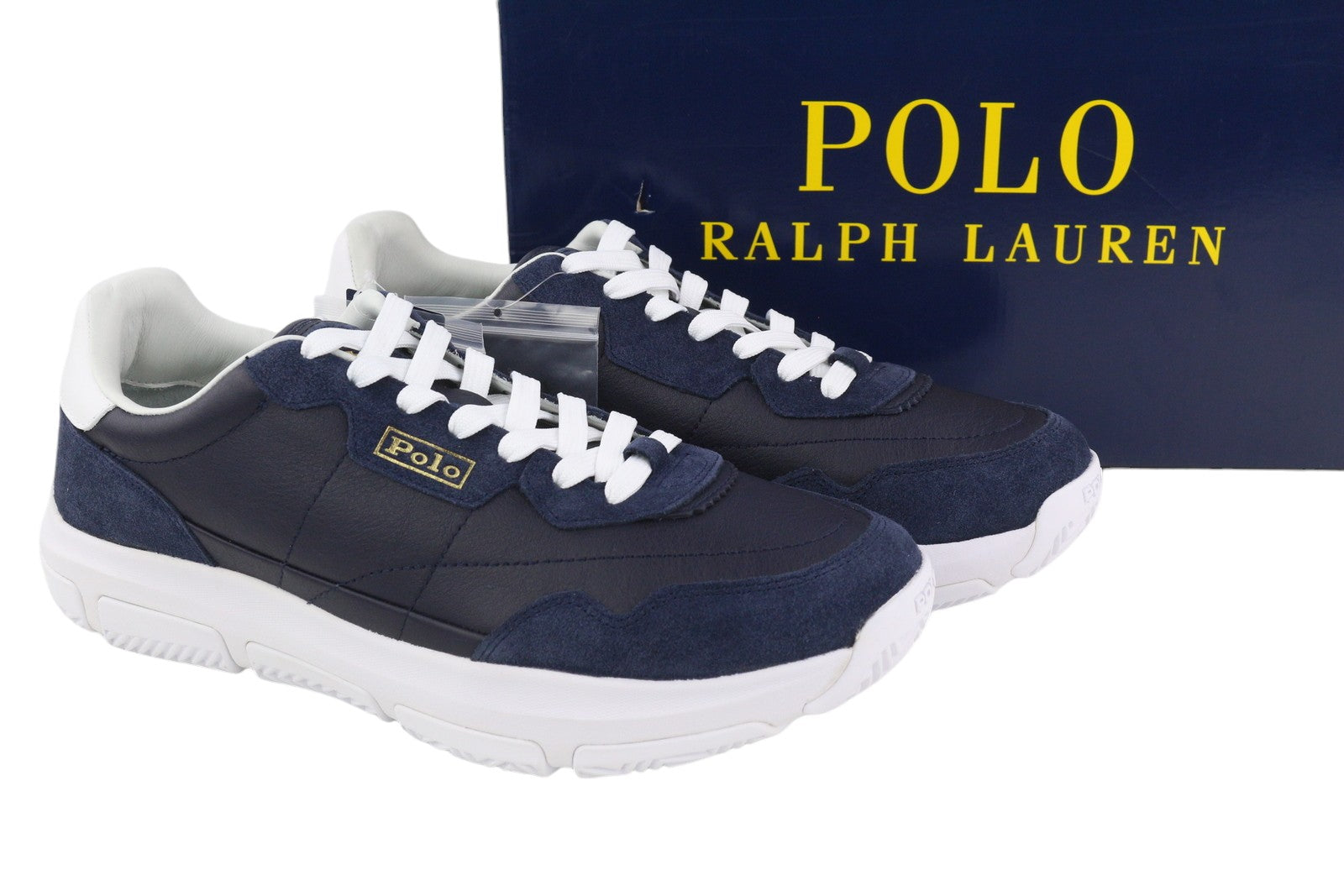 RALPH LAUREN Spa Racer 100-SK-LTL Men Sneakers EU43 Leather Trainer RRP€200
