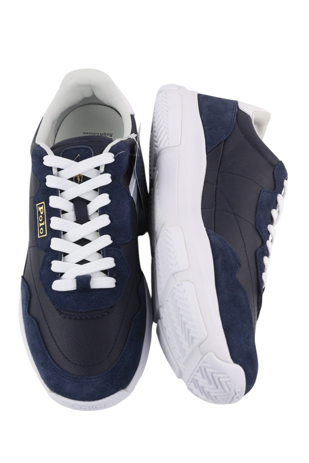 RALPH LAUREN Spa Racer 100-SK-LTL Men Sneakers EU43 Leather Trainer RRP€200