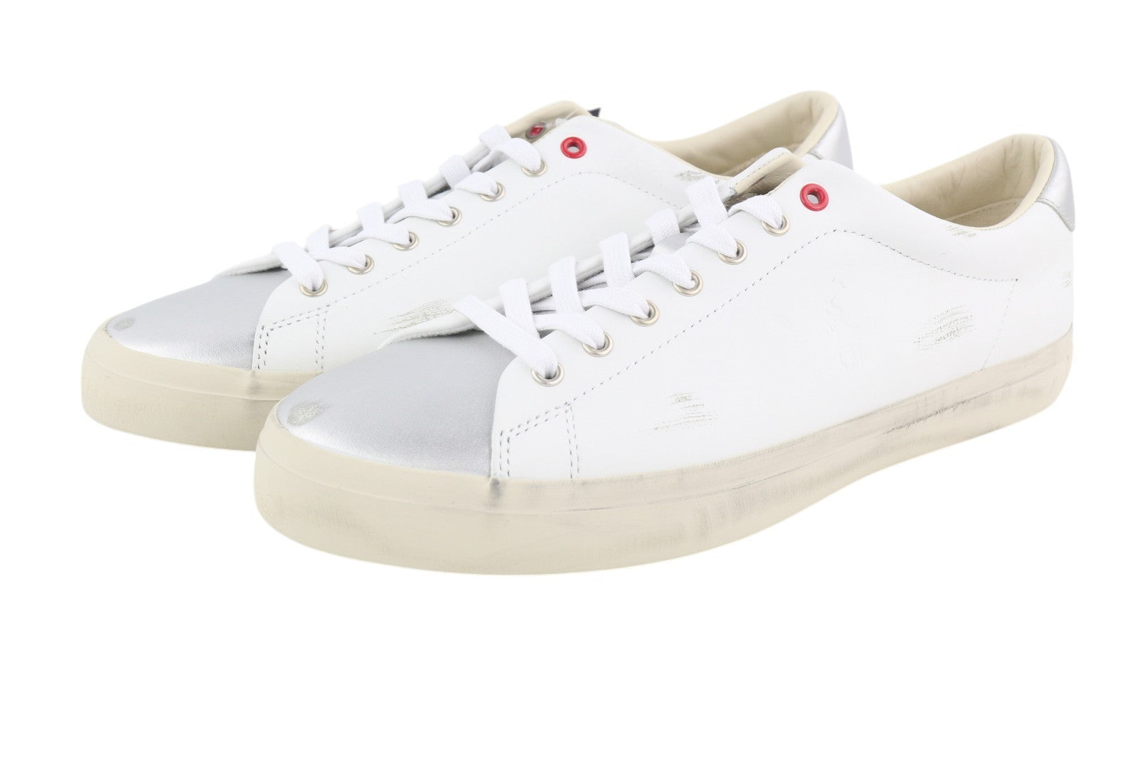 RALPH LAUREN Longwood-SK-VLC Men Sneakers EU44 Leather Trainers RRP€130