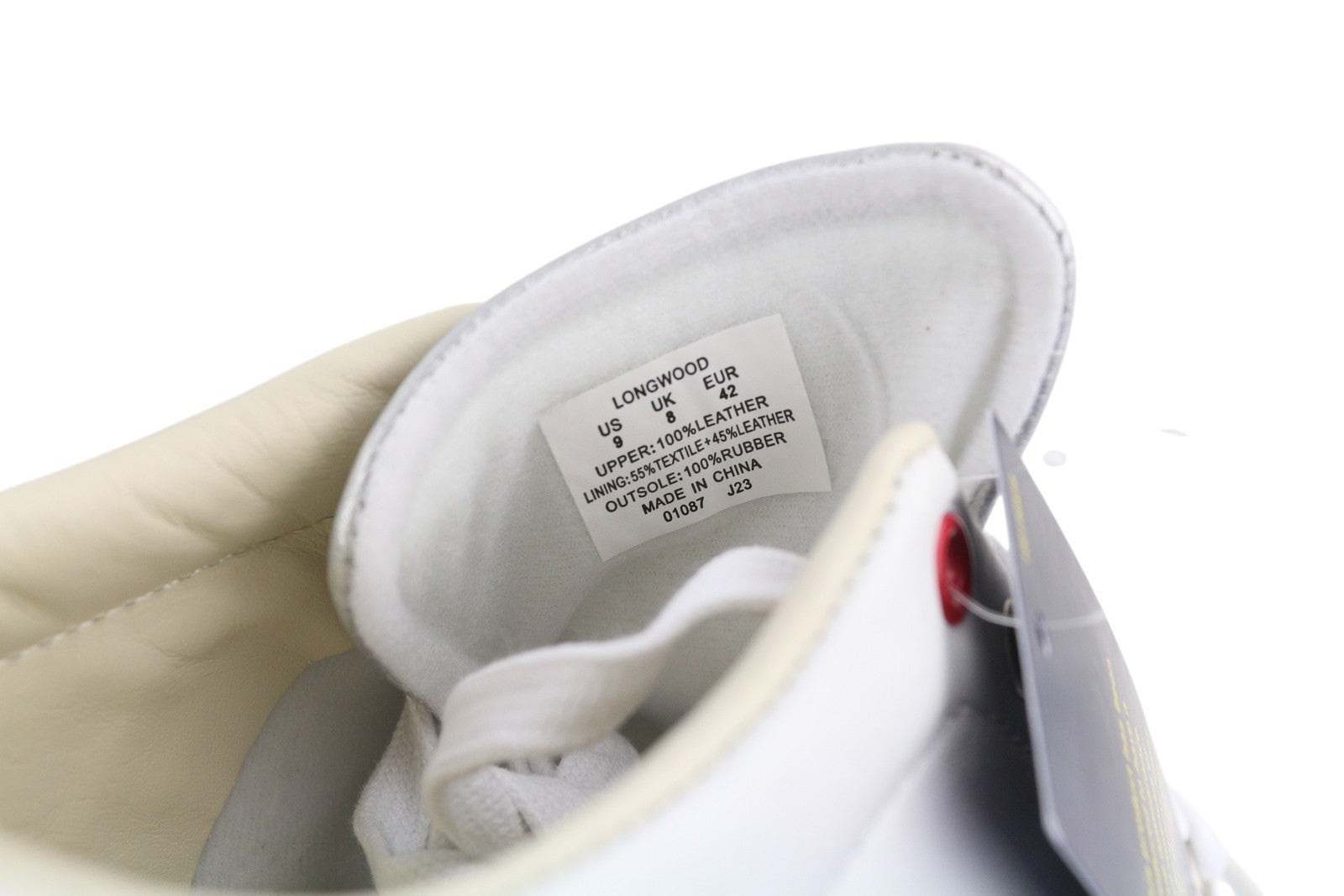 RALPH LAUREN Longwood-SK-VLC Men Sneakers EU42 Leather Trainers RRP€130