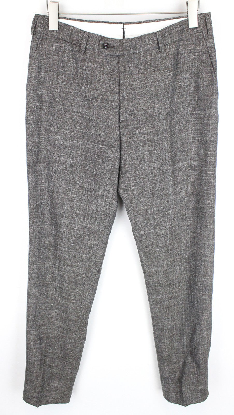 SUITSUPPLY Havana Patch Men's UK38R Wool Silk Linen Brown 2 Piece Lined Suit