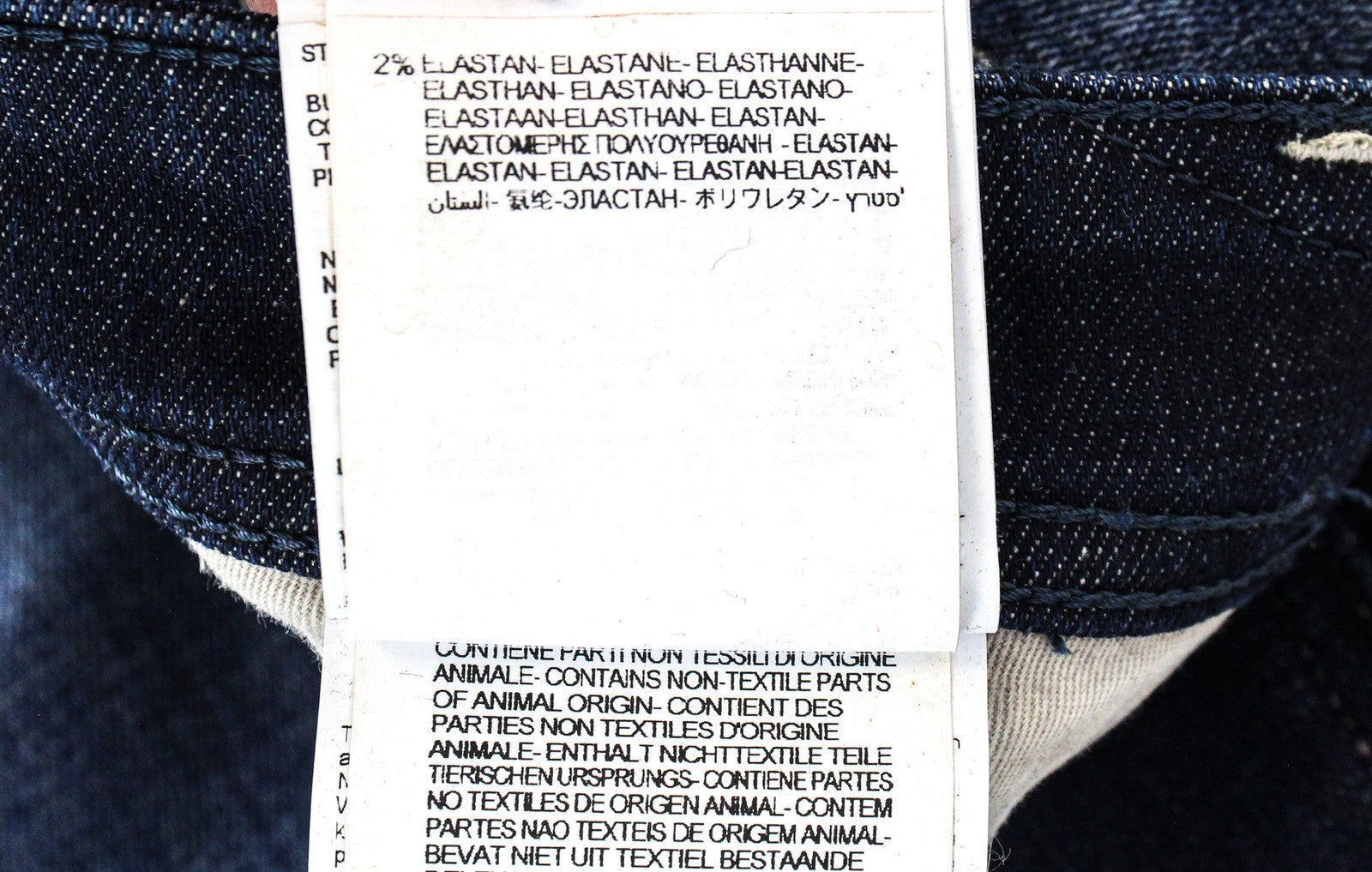 REPLAY Anbass Ice Blast Men's W30/L34 Slim Fit Stretch Faded Zip Blue Jeans