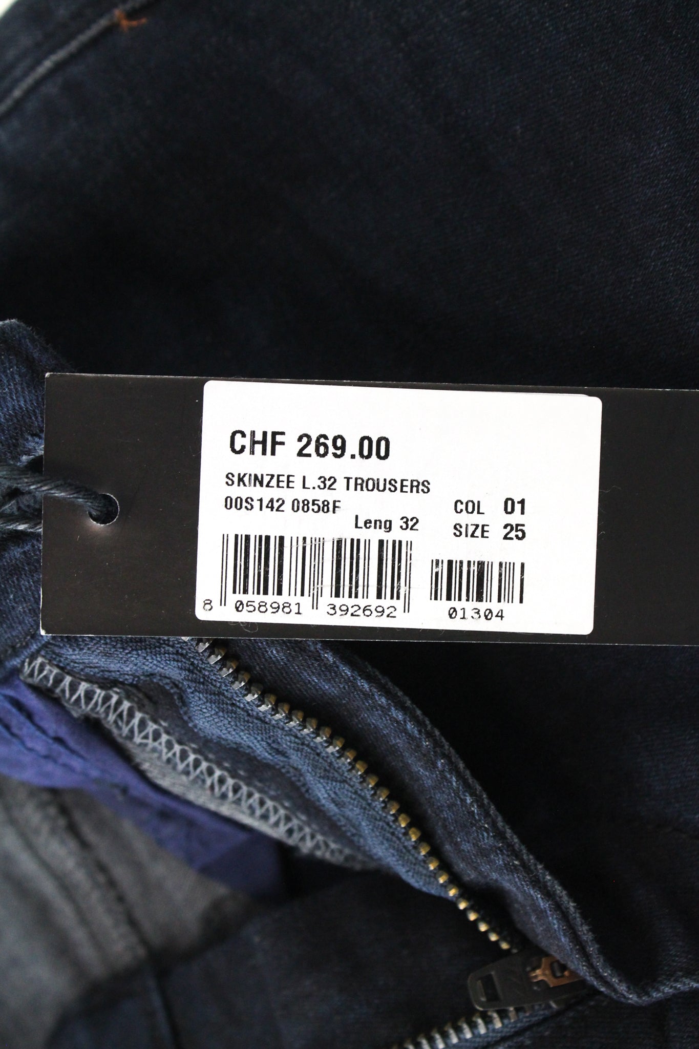 DIESEL Skinzee 0858F Women's W25/L32 Polka Dot Super Slim Skinny Jeans