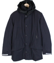 TUCANO URBANO Men's S Navy Waterproof Reflective Padded Hooded Jacket