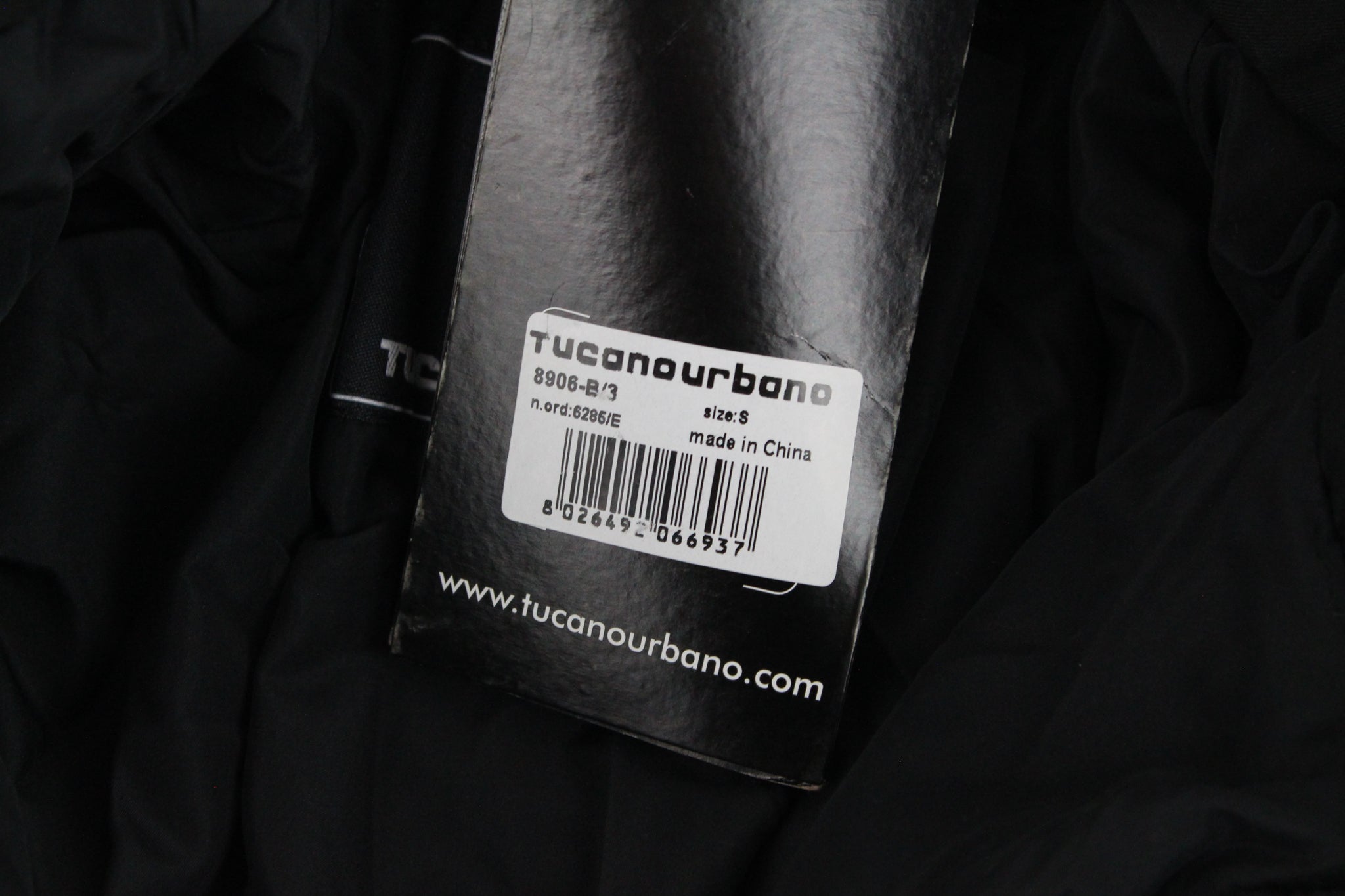 TUCANO URBANO Men's S Navy Waterproof Reflective Padded Hooded Jacket