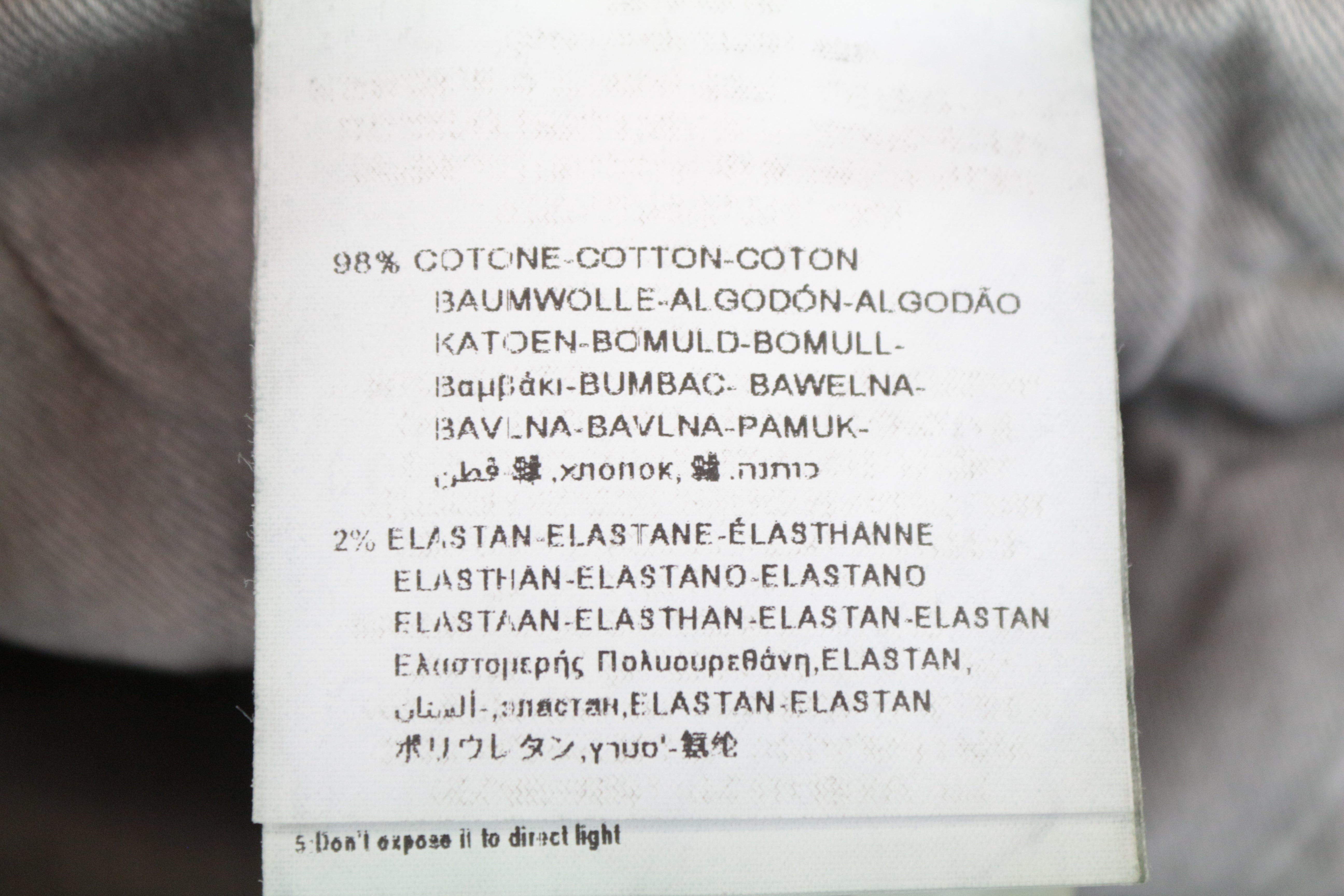 REPLAY Anbass Men's W30/L34 Light Grey Zip-Fly Slim Fit Stretch Denim Jeans