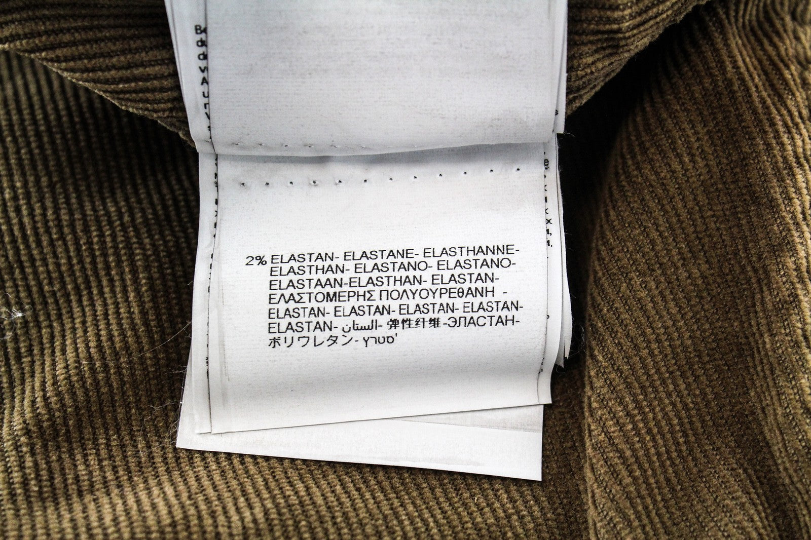 REPLAY Anbass Men's W29/L32 Mustard Brown Corduroy Slim Button-Fly Trousers