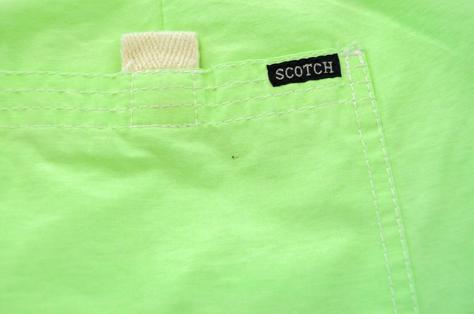 SCOTCH & SODA Summer Trunks 2XL Green Cotton Blend Pull-On Ams Couture Men