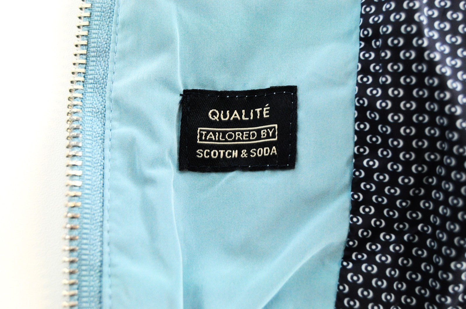 SCOTCH & SODA Men's Blue Jacket ~XL Lightweight Zipped Long Sleeve Casual