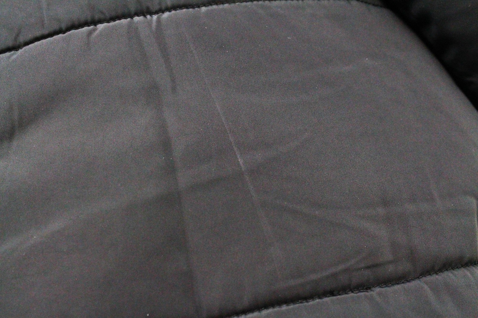 REPLAY S Black Faux Fur Padded Women's Parka Hooded Lined Zipped Jacket