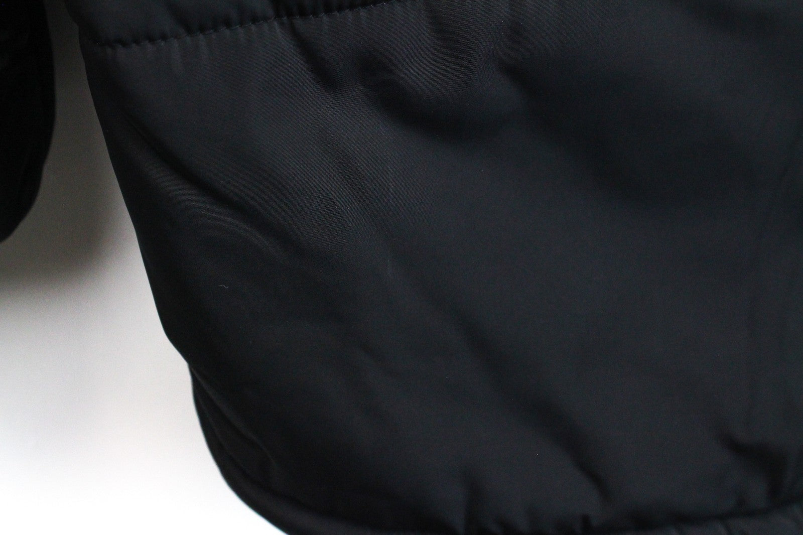 REPLAY Women's Jacket M Black Faux Fur Padded Hooded Lined Zipped Parka