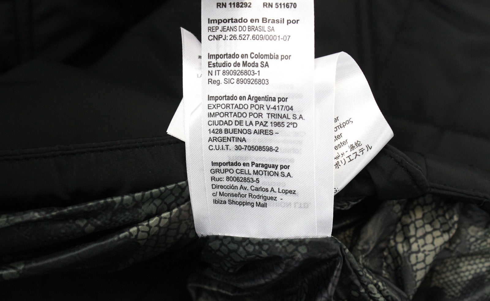 REPLAY Women's Jacket M Black Faux Fur Padded Hooded Lined Zipped Parka