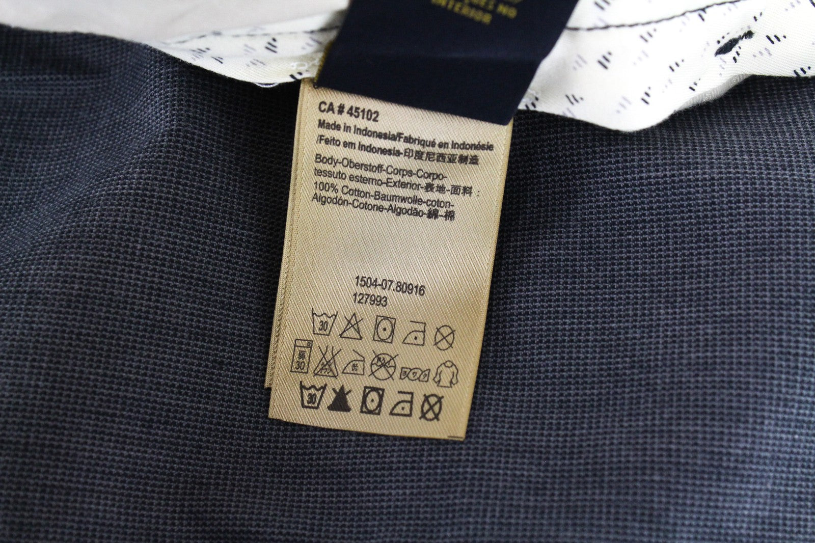 SCOTCH & SODA Stuart W31/L32 Men's Slim Cotton Trousers Grey Pleated Belted