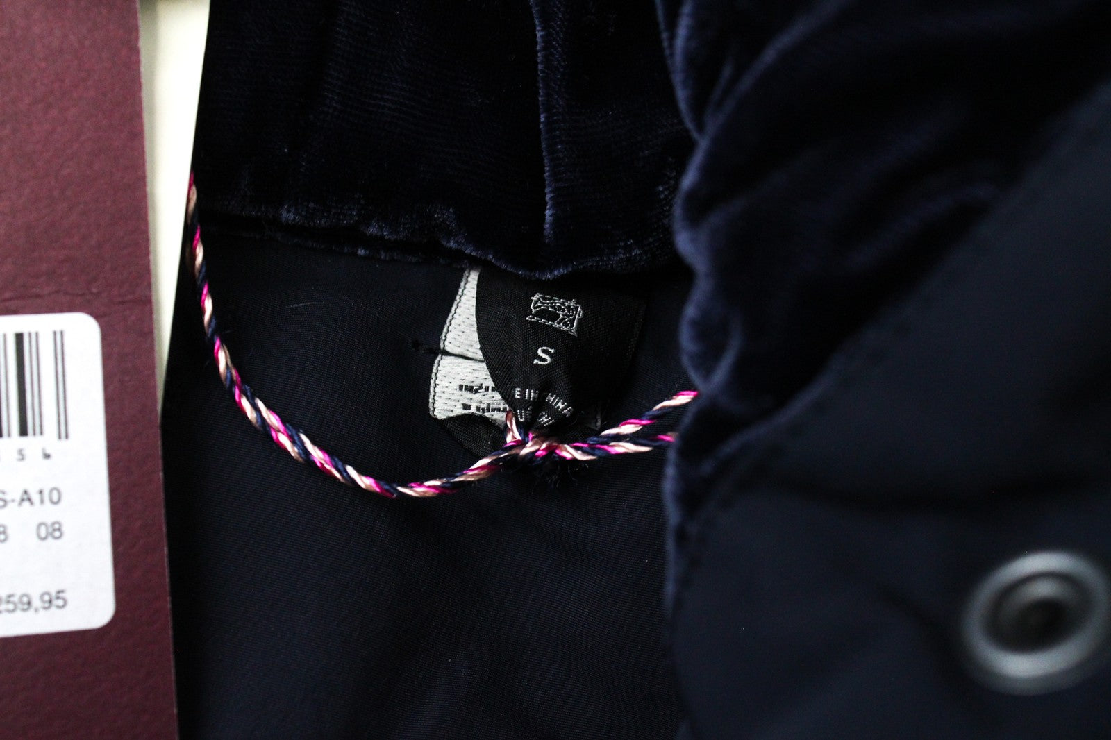 MAISON SCOTCH Women's Jacket S Blue Hooded Lined Padded Casual Outerwear