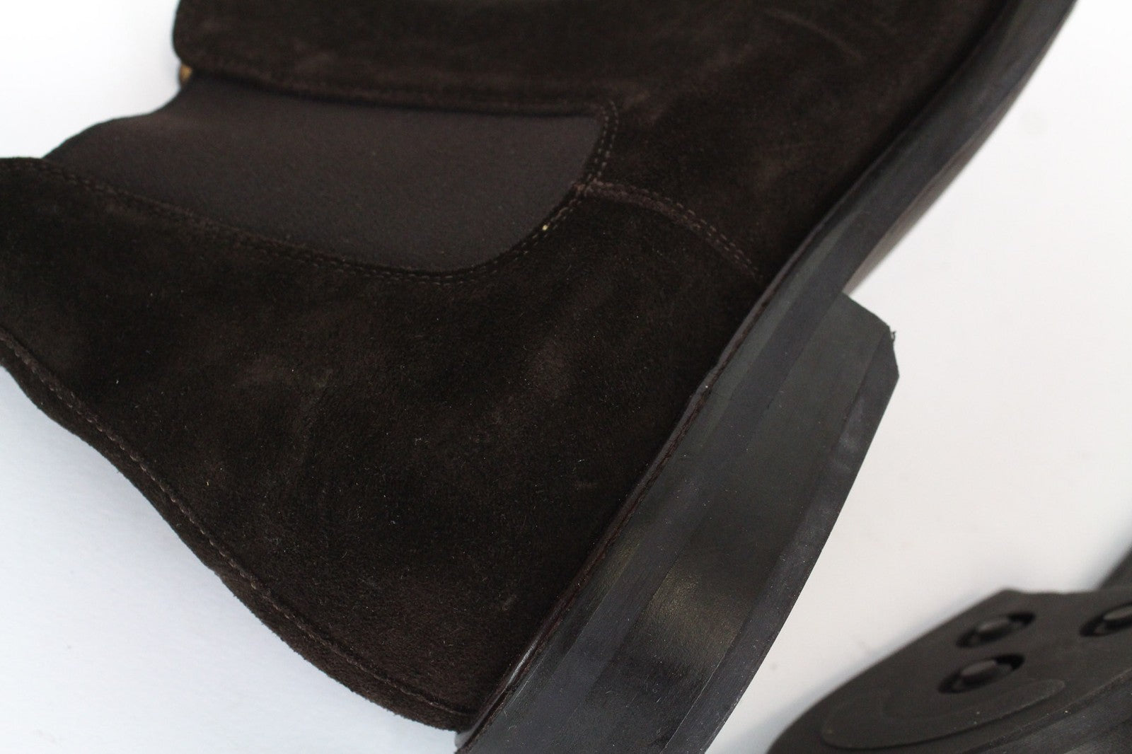 SUITSUPPLY EU44 Men's Brown Suede High Top Shoes Autumn Spring