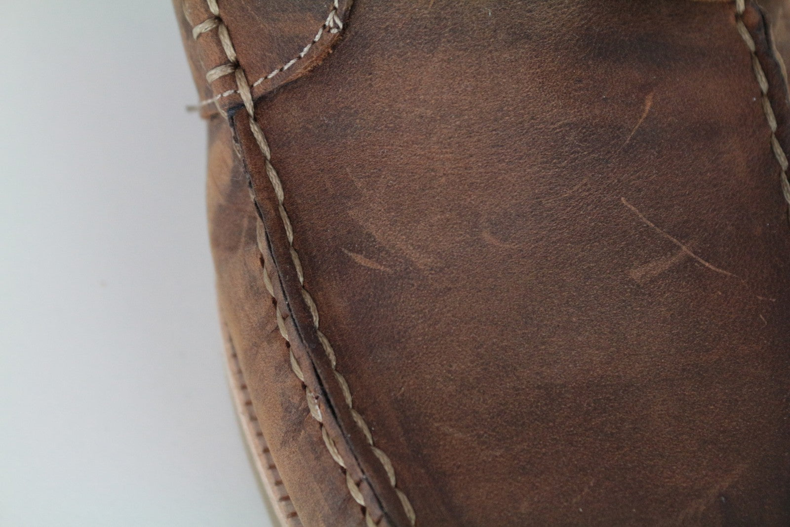 SUITSUPPLY Men's EU44 Brown Lace-Up High Top Casual Shoes