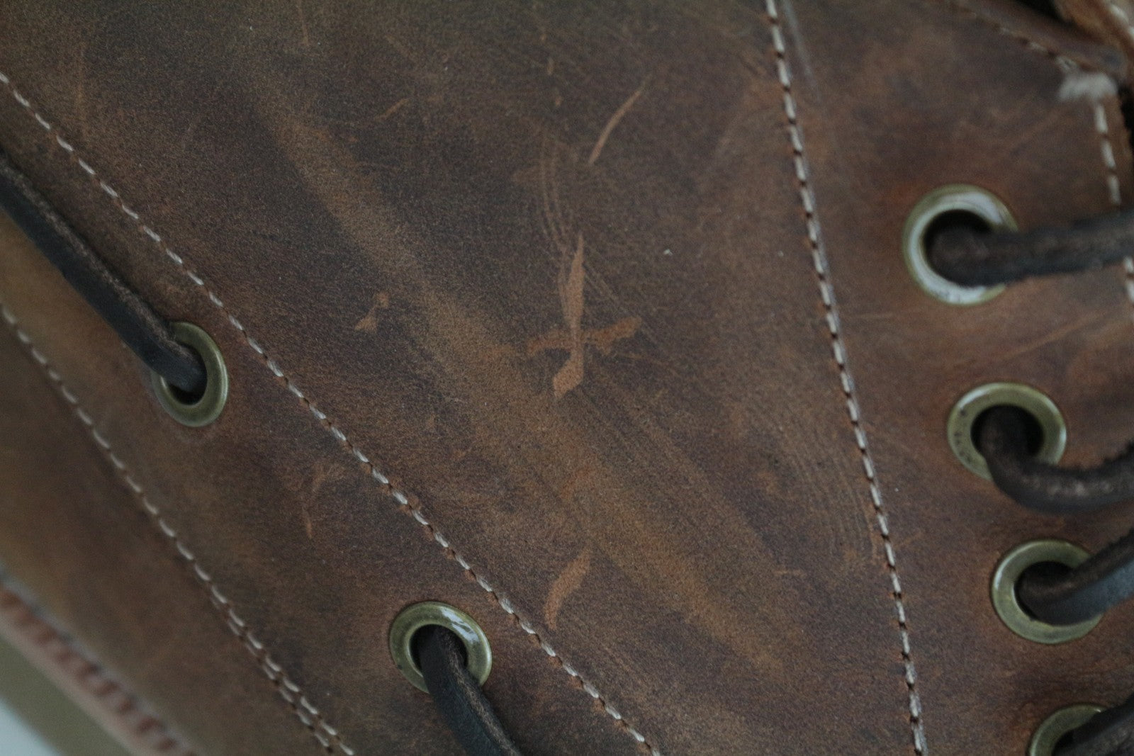 SUITSUPPLY Men's EU44 Brown Lace-Up High Top Casual Shoes