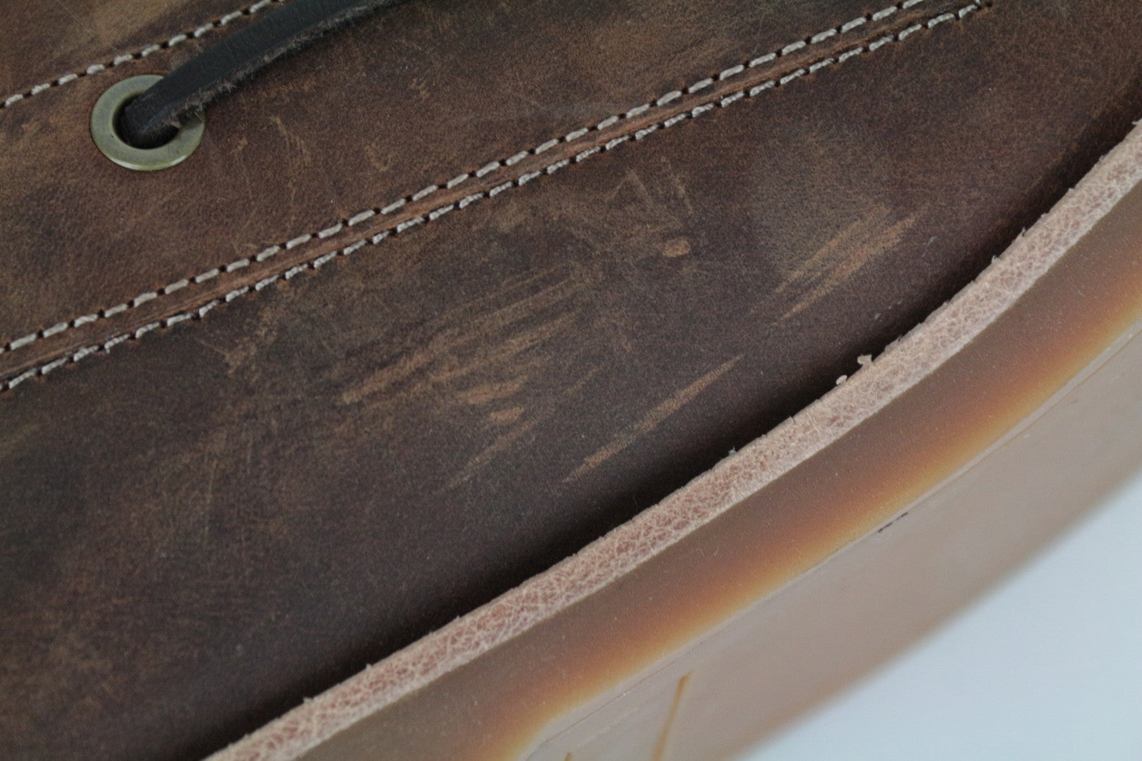 SUITSUPPLY Men's EU44 Brown Lace-Up High Top Casual Shoes