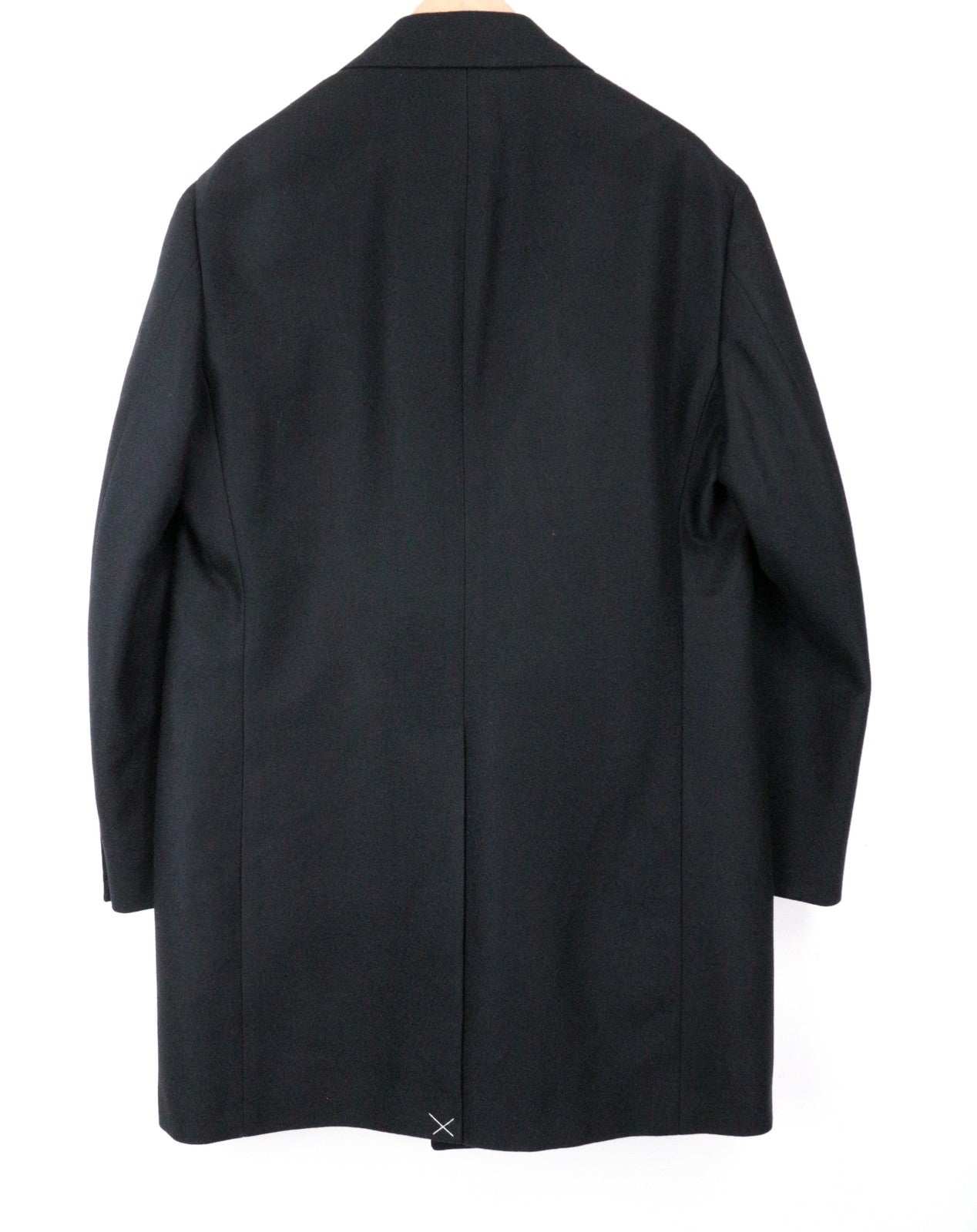 SUITSUPPLY Vicenza UK40S Black Wool Cashmere Men's Classic Coat