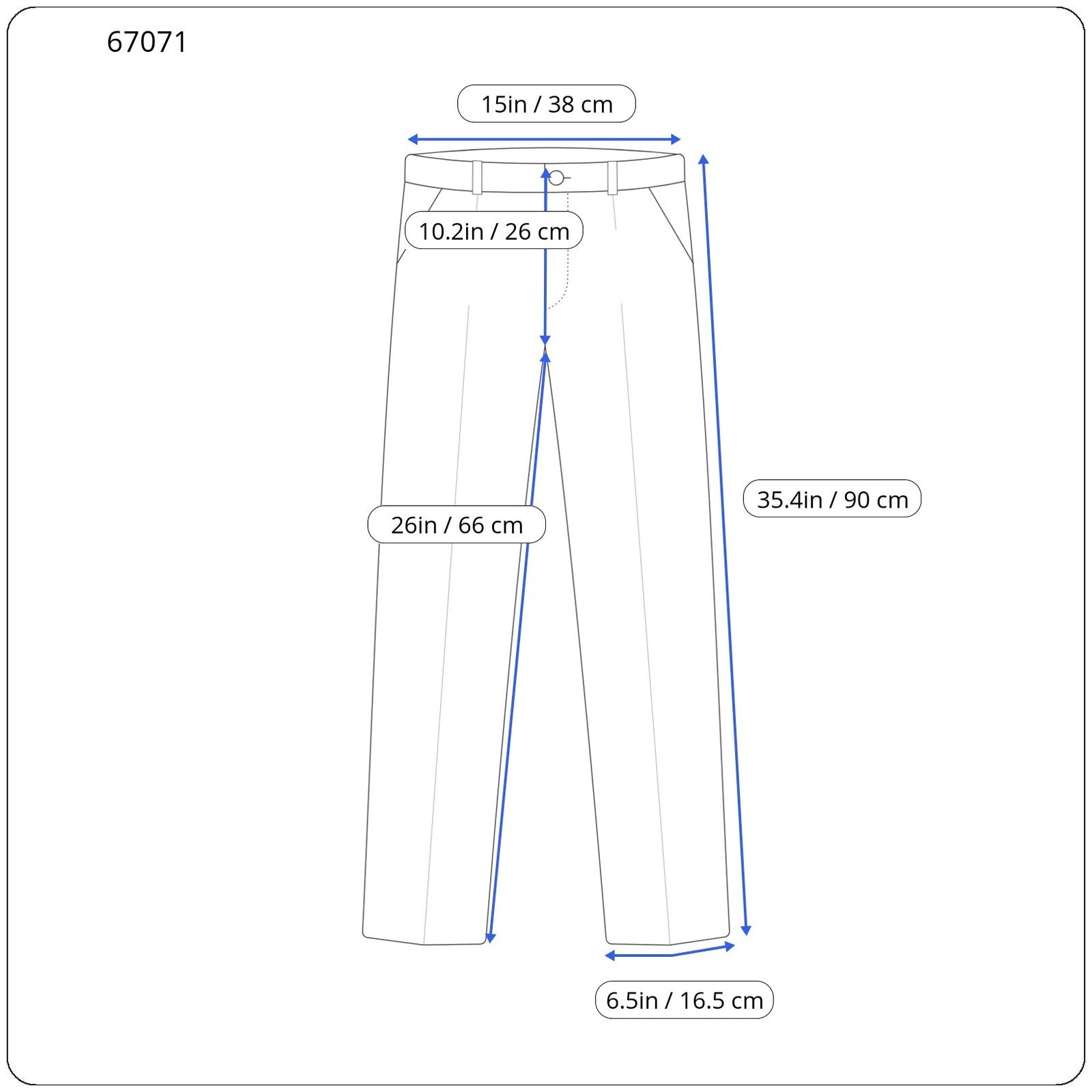 SUISTUDIO UK8R Women's Blue Wool Trousers Turn-Up Pleated Classic