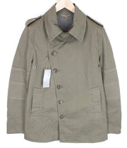 RICHMOND Men's Jacket 48 Green Stretch Cotton Casual Lined