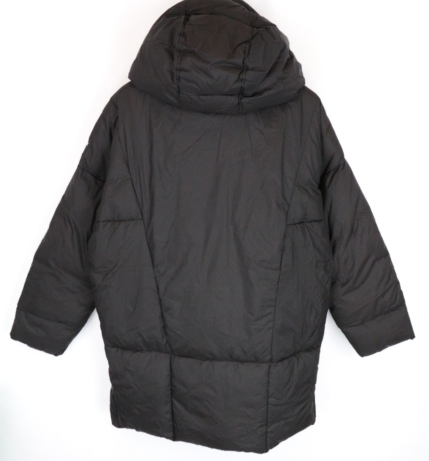 REPLAY Women's Jacket M Dark Brown Padded Lined Hooded Outerwear