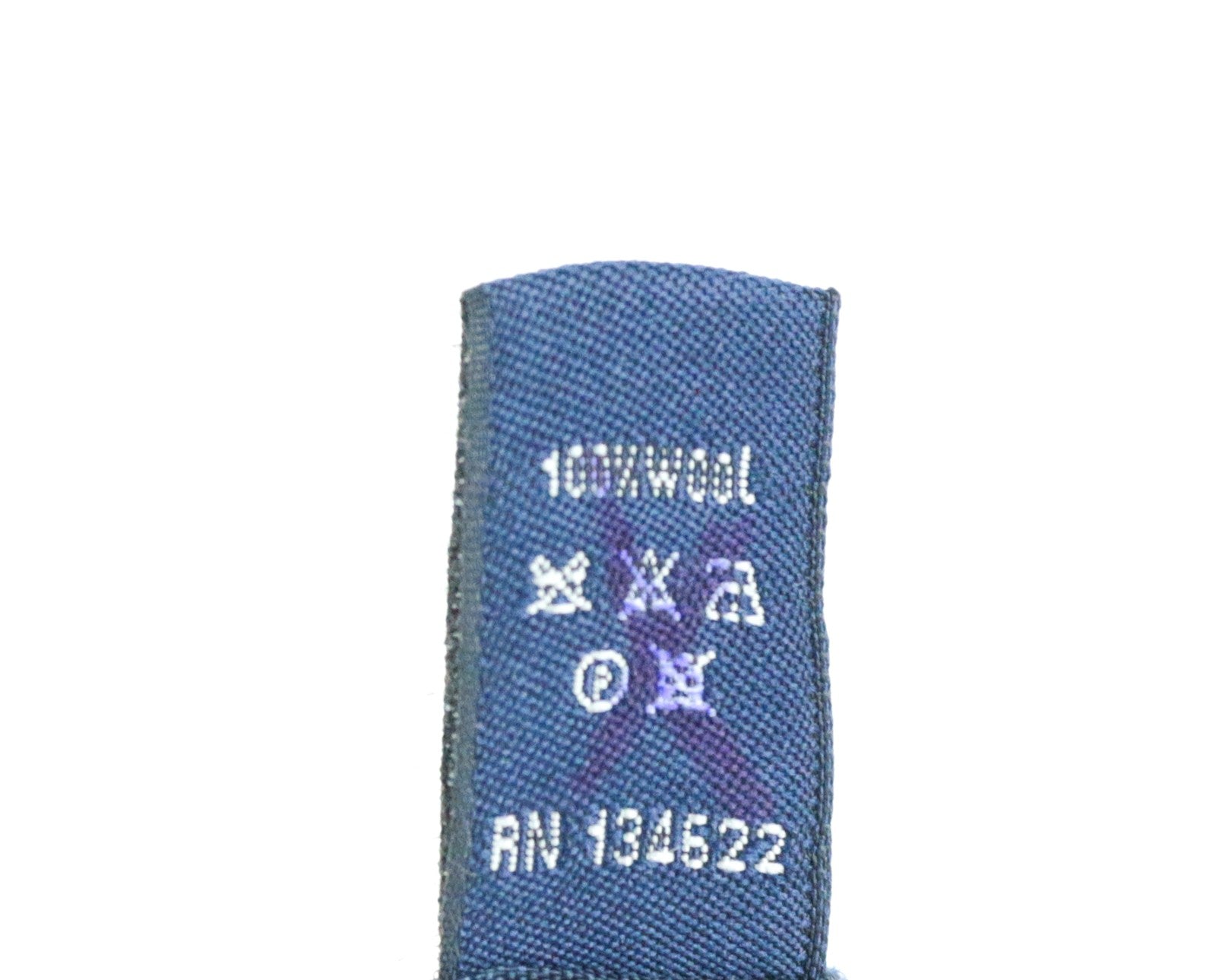 SUITSUPPLY Men's Tie ~150x8 Purple Wool Stripe Design Pointed-End Style