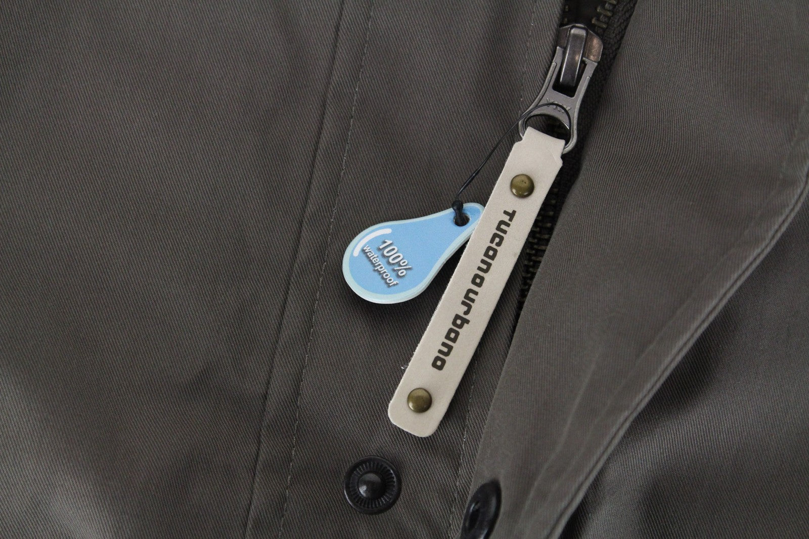 TUCANO URBANO Robin Men's M Brown Cotton Blend Jacket with Armour