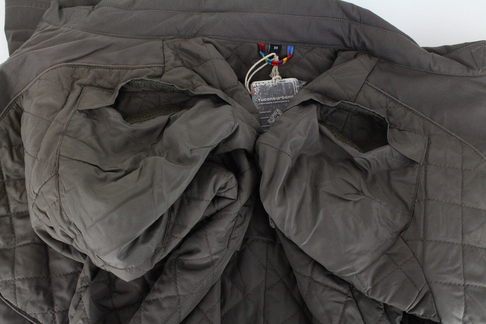 TUCANO URBANO Robin Men's M Brown Cotton Blend Jacket with Armour