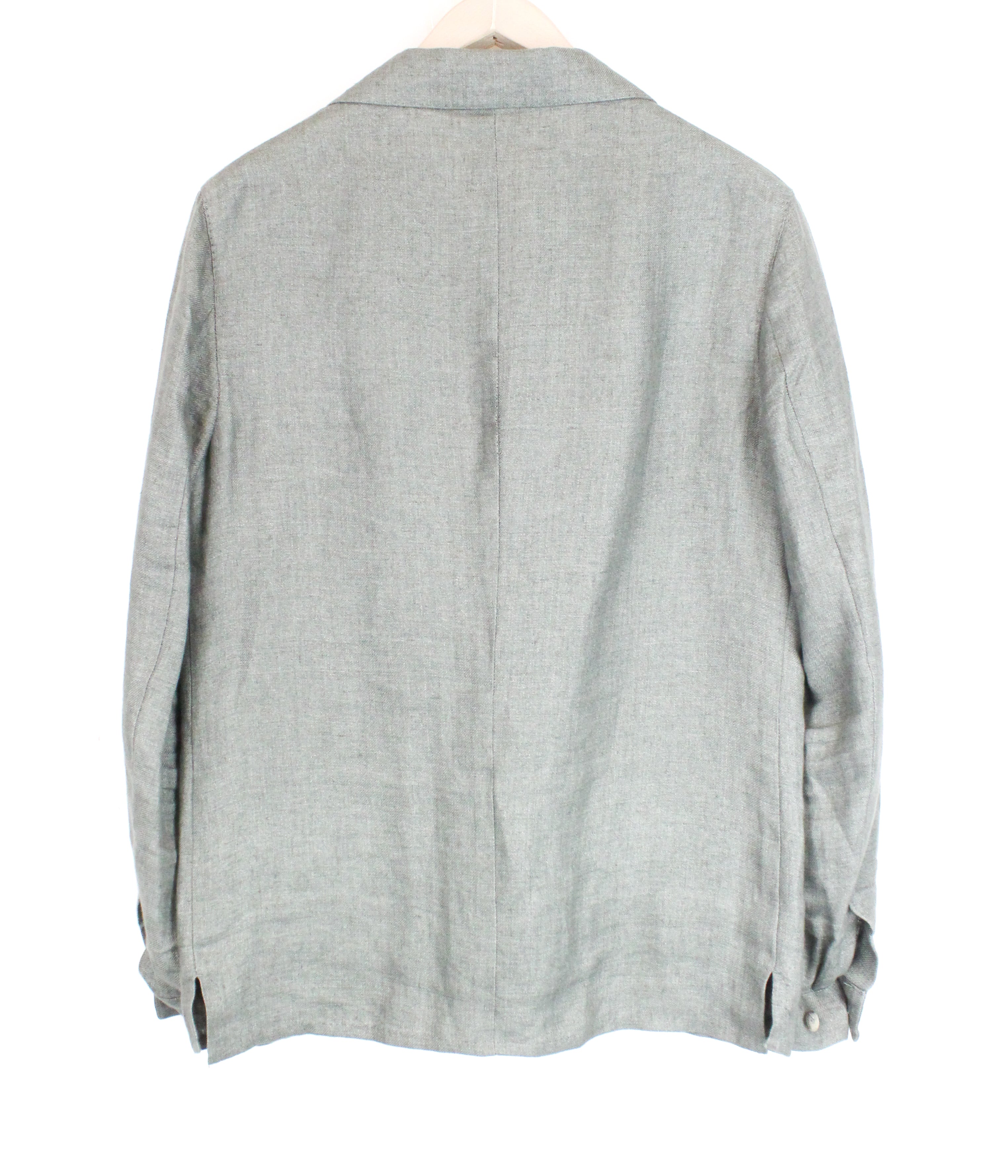 SUITSUPPLY Walter Men's UK36R Lightweight Green Linen 2-Piece Suit