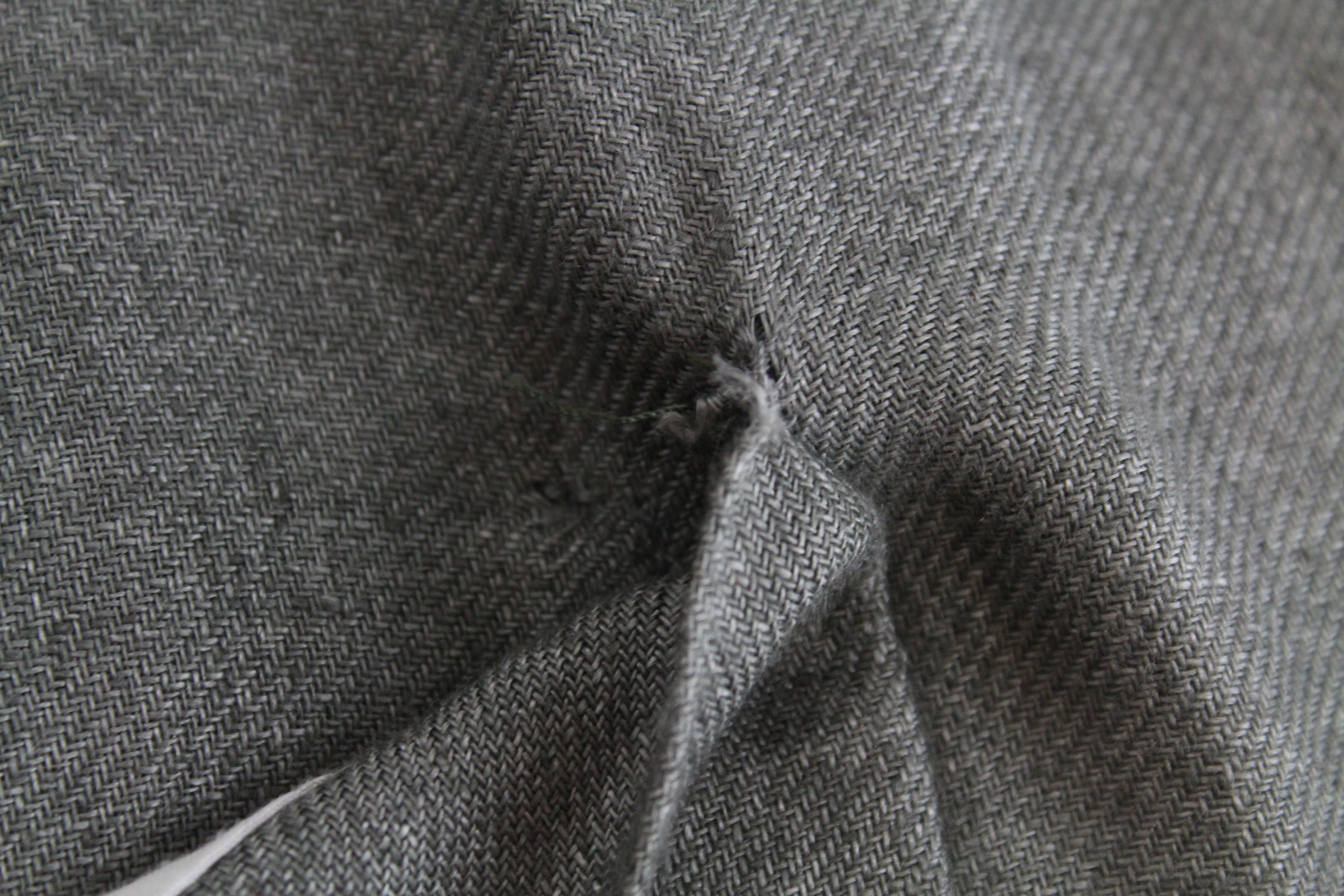 SUITSUPPLY Walter Men's UK36R Lightweight Green Linen 2-Piece Suit