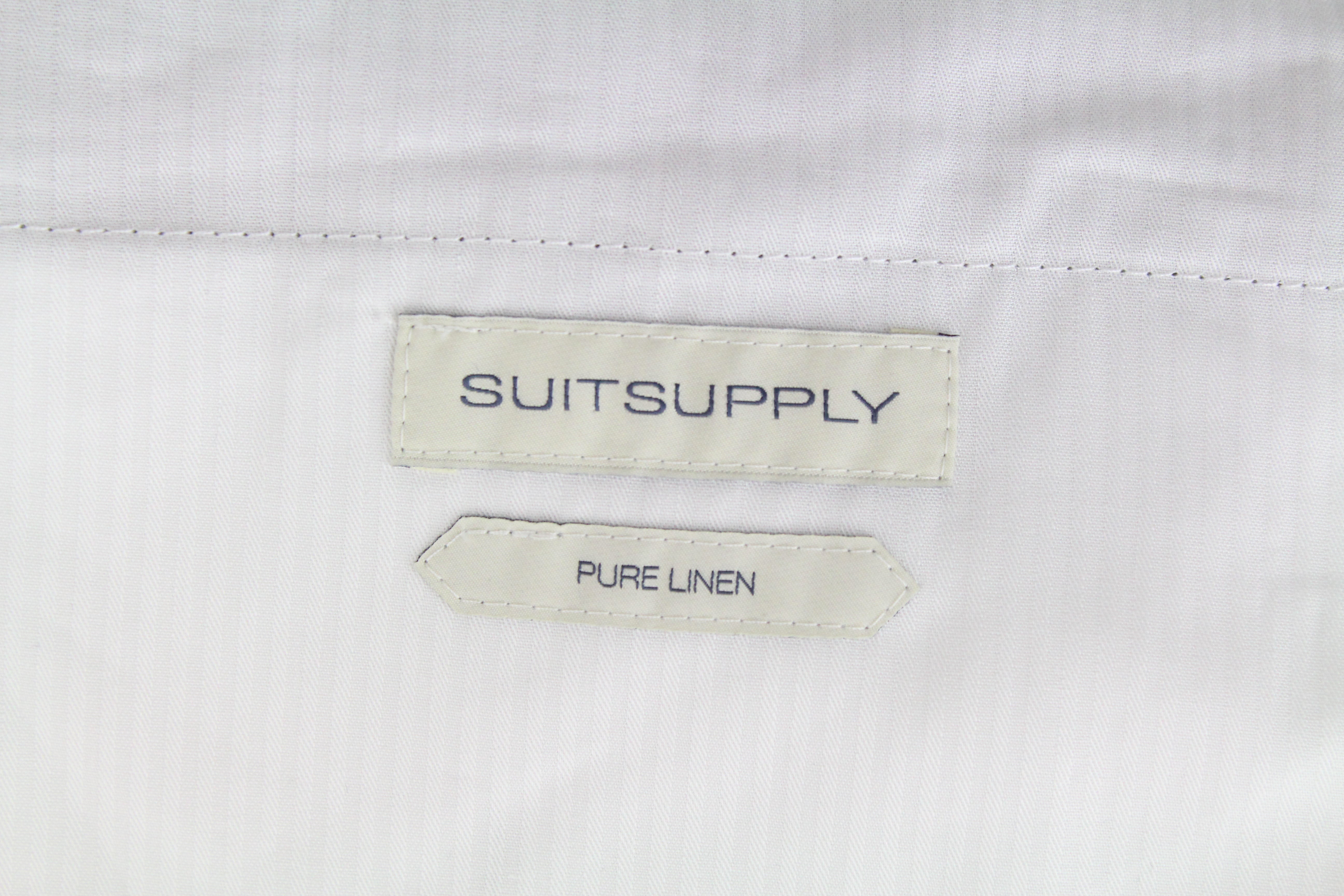 SUITSUPPLY Walter Men's UK36R Lightweight Green Linen 2-Piece Suit