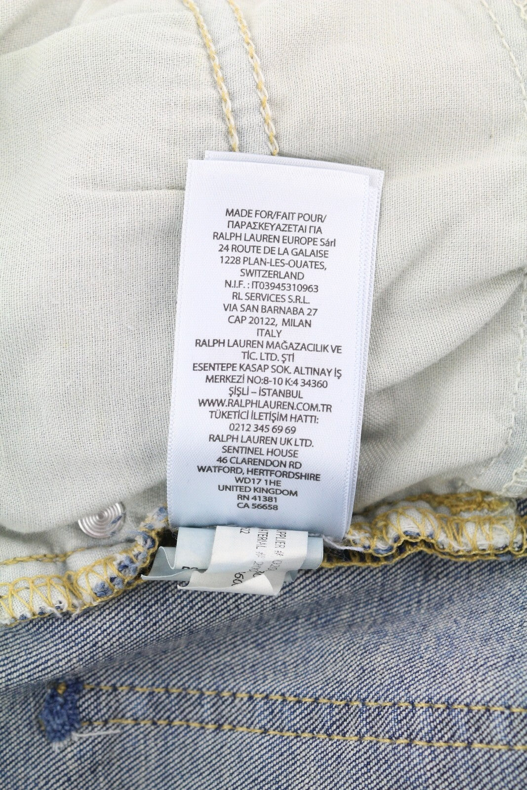 LAUREN RALPH LAUREN Legacy Women Jeans W27 High Rise Skinny Ankle Super Stretch