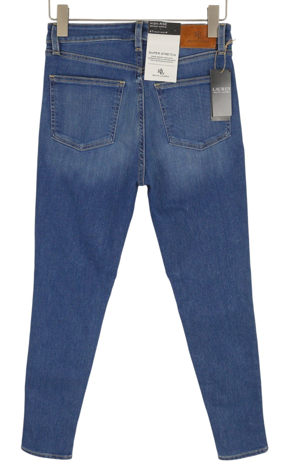 LAUREN RALPH LAUREN Legacy Women Jeans W27 High Rise Skinny Ankle Super Stretch